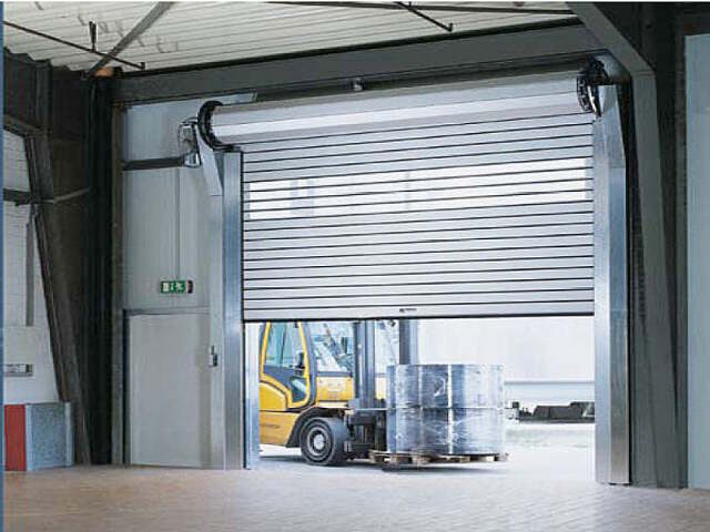 Commercial Roll-Up Steel Doors